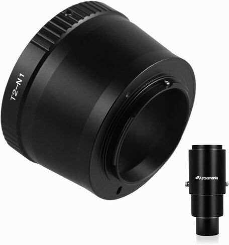 محول كاميرا قابل للتمديد مقاس 1.25 بوصة من Astromania - حزمة مع - محول كاميرا Nikon 1 Series V1 V2 V3 J1 J2 J3 J4 J5 in Saudi Arabia