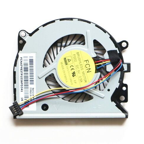 New CPU Cooling Fan for HP Pavilion 13-A 13-A000 13-A100 13-A200 13-A010DX 13-A013CL TPN-Q146 13-B000 13-B100 13-B200 15-U 15-U010DX 15-U011DX 15-u110DX 15-u111DX, P/N: 779598-001 776213-001 in Saudi Arabia