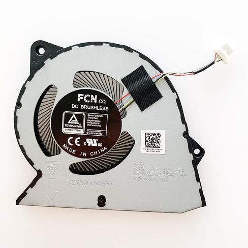بديل مروحة تبريد وحدة المعالجة المركزية الجديدة لـ Dell Inspiron 15 3510 3511 3515 3520 Vostro 3510 3420 3250 Series 0RFF51 EG50040S1-CQ71-S9A in Kuwait