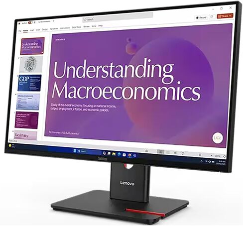 Lenovo ThinkVision T24D-40 24" Class Full HD LED Monitor - 16:9 - Eclipse Black in Saudi Arabia