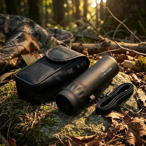 8x21 HD Monocular Telescope Optical, Mini Monoculars for Men Women,Clear Vision Pocket Scope & High Power, Outdoor Gear for Camping,Travel,Hunting, Sports in Saudi Arabia