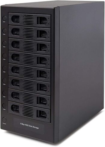 8 Bay Tool Less Tray Hot Swappabe 2.5 "3.5" SATA Non Raid External USB 3.0 Enclosure SY-ENC50119 in Kuwait