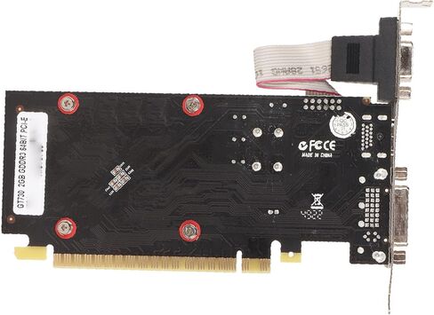 VBESTLIFE GT730 2GB Graphics Card, GDDR3, 64 Bit, PCI Express 2.0 x16, 810/1300MHz, 2560x1600, Gaming Video Card with, DVI I and Ports (GT730 2GB GDDR3) in Saudi Arabia