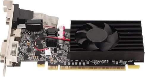 VBESTLIFE GT730 2GB Graphics Card, GDDR3, 64 Bit, PCI Express 2.0 x16, 810/1300MHz, 2560x1600, Gaming Video Card with, DVI I and Ports (GT730 2GB GDDR3) in Saudi Arabia