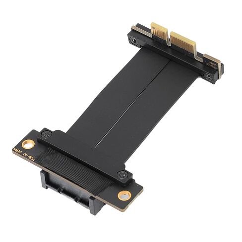 90 Degree PCIe Extension Cable, PCIe 4.0 X1 Riser Cable for Card, Sound Card, with 16Gbps Transfer Rate, Ideal for 1U 2U Chassis Setup (5cm) in Kuwait