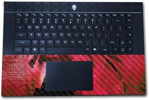 غلاف كمبيوتر محمول من ألياف الكربون متوافق مع Alienware M16 R2 (2024) - الرسوم المتحركة - غطاء لاصق واقٍ من الفينيل 3M ممتاز - سهل التطبيق | صُنع في الولايات المتحدة الأمريكية بواسطة MightySkins in Kuwait