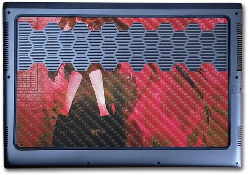 غلاف كمبيوتر محمول من ألياف الكربون متوافق مع Alienware M16 R2 (2024) - الرسوم المتحركة - غطاء لاصق واقٍ من الفينيل 3M ممتاز - سهل التطبيق | صُنع في الولايات المتحدة الأمريكية بواسطة MightySkins in Kuwait