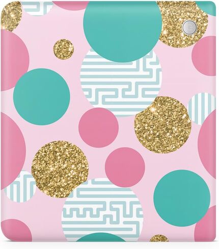 غلاف الكمبيوتر اللوحي متوافق مع Kobo Libra 2 (2023) - Golden Bubbles - غطاء لاصق واقٍ من الفينيل الفاخر 3M - سهل الاستخدام | صُنع في الولايات المتحدة الأمريكية بواسطة MightySkins in Kuwait