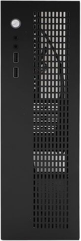 Dpofirs ITX MATX PC Case Stahl Band Brides The Cooling Fan Support SSD HDD for Gaming, USB2.0 Interface Suitable for GAMER Office Workers in Saudi Arabia