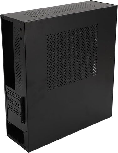 Dpofirs ITX MATX PC Case Stahl Band Brides The Cooling Fan Support SSD HDD for Gaming, USB2.0 Interface Suitable for GAMER Office Workers in Saudi Arabia