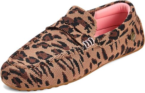 Dearfoams Women's Hazel-Lighweight Driving Loafer Machine Washable Comfortable Shoe in Saudi Arabia