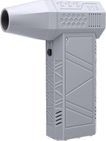 Fabater Compressed Air Duster, 130000RPM Powerful Jet Dry Blower, Portable Electric Air Duster, Rechargeable Fan for Car, Keyboard, Computer, Camping, Drying, Outdoor in Saudi Arabia