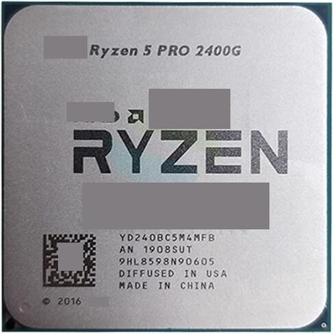 R 5 2400G R5 Pro 3.6 GHz Quad-Core Quad-Thread 65W CPU Processor YD2400C5M4MFB Socket AM4 in Saudi Arabia