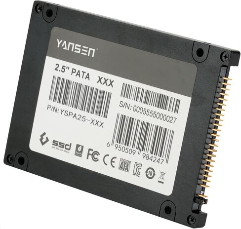 Yansen 128 جيجا بايت 2.5 بوصة PATA/IDE 44-Pin SSD قرص الحالة الصلبة (MLC Flash) in Kuwait