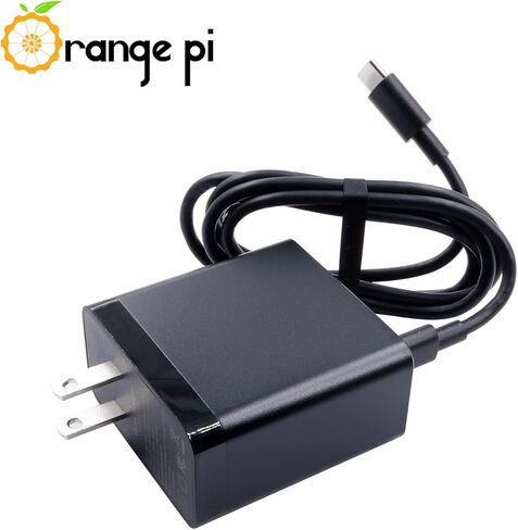 Orange Pi Official PD 100W Type-C Power Supply US Plug for Orange Pi 6 Plus, 20V5A Multiple Circuit Protection Power Adapter in Saudi Arabia