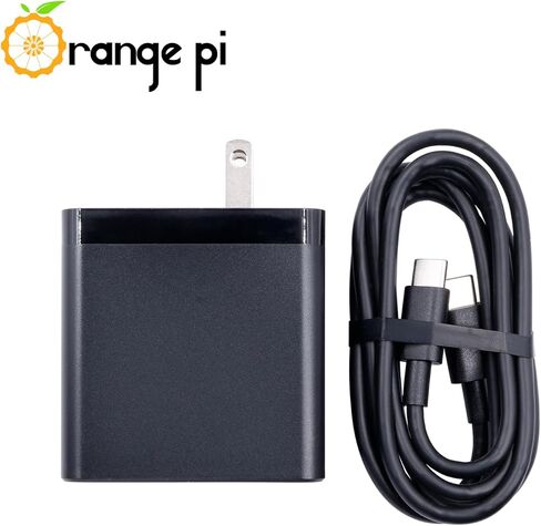 Orange Pi Official PD 100W Type-C Power Supply US Plug for Orange Pi 6 Plus, 20V5A Multiple Circuit Protection Power Adapter in Saudi Arabia