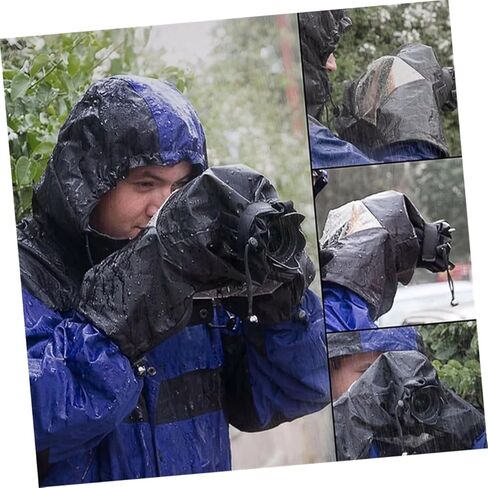 Outdoor Camera Rain Cover for DSLR and Telephoto Lens, Waterproof Sleeve, Raincoat for Photography in Rainy Weather in Saudi Arabia