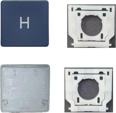 Replacement H Keycap Keys and Hinges Compatible for Surface Laptop 3/4/5/6 13.5/15inch 1867 1868 1872 1873 1950 1951 1953 1958 1959 1978 1979 Keyboard H Key Cap (Dark Blue) in Saudi Arabia