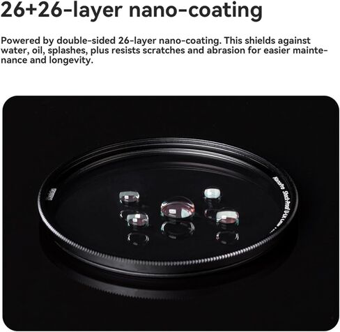 Haida NanoPro Shock-Proof U-LR Clear Filter(43MM) in Saudi Arabia