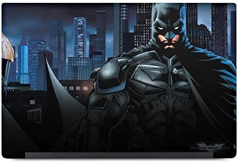 ملصق Skinit للكمبيوتر المحمول متوافق مع Latitude 5420 - مرخص رسميًا من DC Comics Batman The Dark Knight Comic Art Design in Kuwait