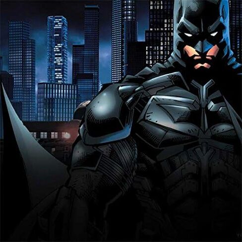 ملصق Skinit للكمبيوتر المحمول متوافق مع Latitude 5420 - مرخص رسميًا من DC Comics Batman The Dark Knight Comic Art Design in Kuwait