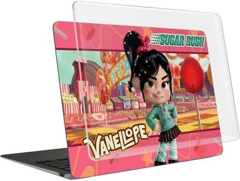 Skinit Laptop Case Plus Skin Compatible with MacBook Air 15in (2023) - Officially Licensed Disney Wreck-it Ralph Vanellope Sugar Rush Design in Saudi Arabia