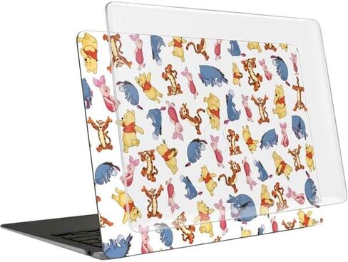 Skinit Laptop Case Plus Skin Compatible with MacBook Air 15in (2023) - Officially Licensed Disney Winnie The Pooh Character Pattern Design in Saudi Arabia