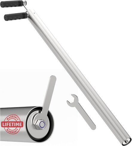 مضخة SturdyShape Ghost Shrimp V2 للشاطئ - مضخة رمل من الفولاذ المقاوم للصدأ لاصطياد الجمبري الرملي وديدان اللوغ والطعم الحي مع كوب شفط قابل للتعديل in Kuwait