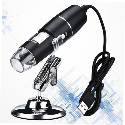 Electronic Handheld Microscope Magnification Digital Magnifying Glass USB Led for Industrial Lab Use in Saudi Arabia