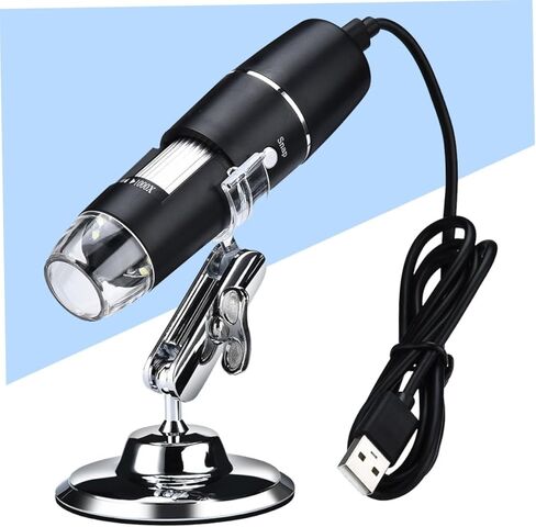 Electronic Handheld Microscope Magnification Digital Magnifying Glass USB Led for Industrial Lab Use in Saudi Arabia