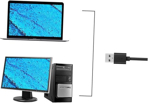 Electronic Handheld Microscope Magnification Digital Magnifying Glass USB Led for Industrial Lab Use in Saudi Arabia
