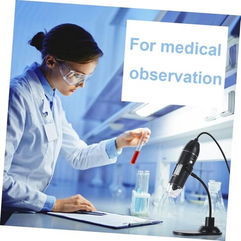 Electronic Handheld Microscope Magnification Digital Magnifying Glass USB Led for Industrial Lab Use in Saudi Arabia