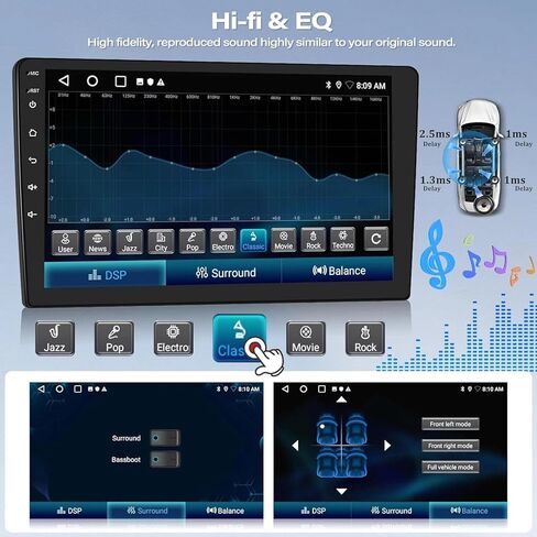 4+64GB Android 15 8-core for Ford F250 F350 Radio 1999-2004 with Wireless Apple Carplay Android Auto 7" Touchscreen Car Stereo with Free Backup Camera GPS Navigation Bluetooth FM RDS DSP Head Unit in Saudi Arabia