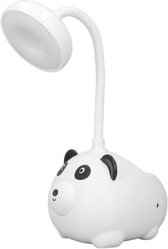 aqxreight Kids Reading Light Panda Base Flexible Gooseneck USB 600mAh LED Desk Lamp for Family Study Office Eyes Avoiding Flexib Kids Reading LightLED Desk LampKids LampBook in Saudi Arabia