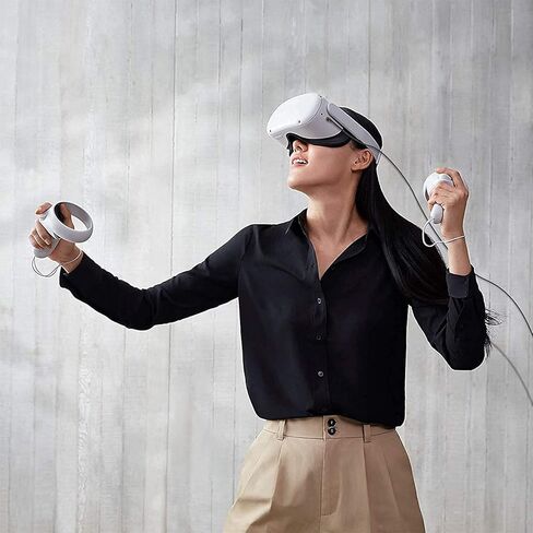 مجموعة NexiGo الأساسية لـ Oculus Quest، قاعدة شحن مطورة مع ضوء LED لـ Oculus Quest 2، [يدعم حزام النخبة]، كابل توصيل بطول 16 قدمًا مع مضخم إشارة، شحن سريع ونقل بيانات عالي السرعة in Kuwait