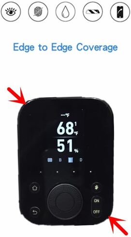 واقي شاشة متوافق مع SwitchBot Hub 3، طبقة حماية PET HD (3 قطع) in Saudi Arabia