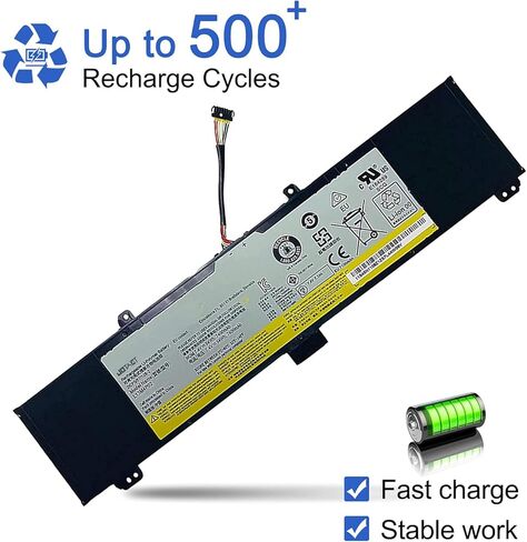 استبدال بطارية الكمبيوتر المحمول JOTACT L13M4P02 L13N4P01 لجهاز Lenovo Erazer Y50 Y50-70 Y50-80 Y50P Y50P-70 Y70 Y70-70 Series L13M4P02 L13N4P01 121500250 121500251 5B10K10190 (7.4V) 54 واط ساعي) in Kuwait