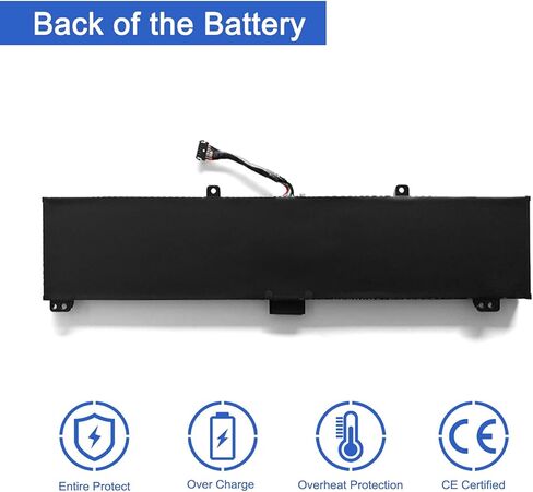استبدال بطارية الكمبيوتر المحمول JOTACT L13M4P02 L13N4P01 لجهاز Lenovo Erazer Y50 Y50-70 Y50-80 Y50P Y50P-70 Y70 Y70-70 Series L13M4P02 L13N4P01 121500250 121500251 5B10K10190 (7.4V) 54 واط ساعي) in Kuwait