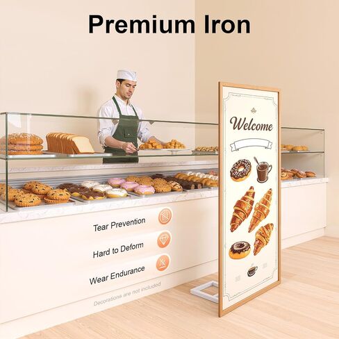 حامل خلفية قوس الزفاف الأبيض بطول 6.56 قدم، قوس بالون معدني غير قابل للتجميع مع قاعدة قابلة للطي، ارتفاع 30.31 بوصة قابل للتعديل لحفلات الزفاف والحفلات والديكور المقترح in Kuwait