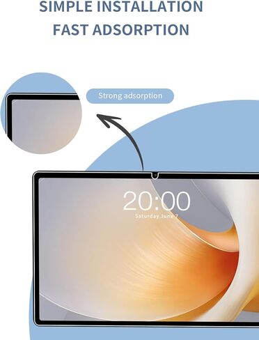 [عبوة من قطعتين] لجهاز Teclast T65 Plus 2025 Tablet 13.4 بوصة من الزجاج المقوى، واقي شاشة لجهاز Teclast T65 Plus 5G 13.4 بوصة مضاد للخدش وحساس وصلابة 9H in Kuwait