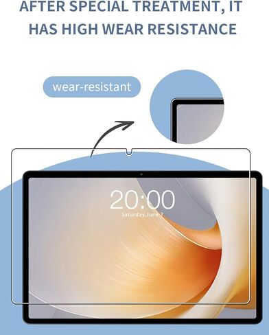 [عبوة من قطعتين] لجهاز Teclast T65 Plus 2025 Tablet 13.4 بوصة من الزجاج المقوى، واقي شاشة لجهاز Teclast T65 Plus 5G 13.4 بوصة مضاد للخدش وحساس وصلابة 9H in Kuwait