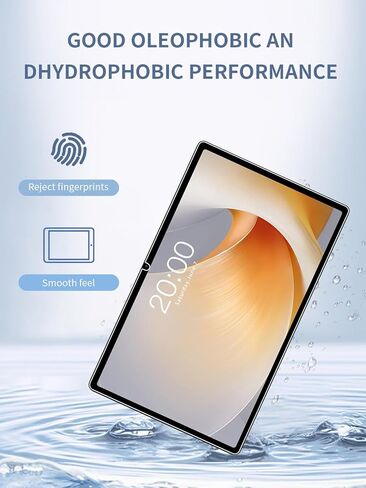 [عبوة من قطعتين] لجهاز Teclast T65 Plus 2025 Tablet 13.4 بوصة من الزجاج المقوى، واقي شاشة لجهاز Teclast T65 Plus 5G 13.4 بوصة مضاد للخدش وحساس وصلابة 9H in Kuwait