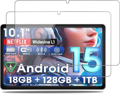 Screen Protector for Raemond K80/K70/K50 Tablet 10inch, HD Tempered Glass,9h Hardness,Scratch,Anti-Fingerprin,Tempered Glass Film Guard for Raemond K80 Tablet[2 Pack] in Saudi Arabia