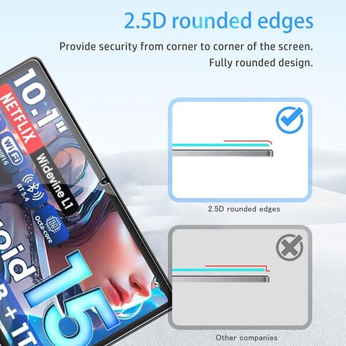 Screen Protector for Raemond K80/K70/K50 Tablet 10inch, HD Tempered Glass,9h Hardness,Scratch,Anti-Fingerprin,Tempered Glass Film Guard for Raemond K80 Tablet[2 Pack] in Saudi Arabia