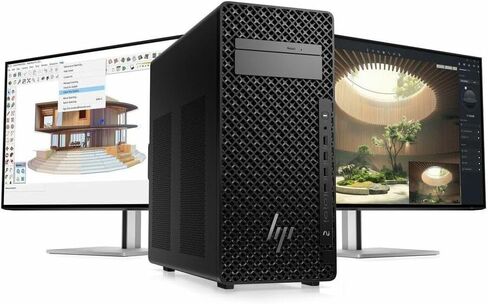محطة عمل HP Z2 G1i - Intel Core Ultra 7 265-32 جيجابايت - 1 تيرابايت SSD - برج - أسود - شريحة Intel W880 - Windows 11 Pro - رسومات NVIDIA RTX A400 4 جيجابايت - لوحة مفاتيح باللغة الإنجليزية - إيثرنت in Kuwait