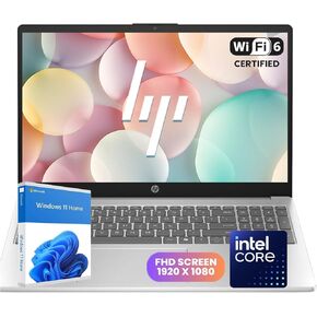 HP Pavilion Laptop | Intel Processor | 16GB DDR4 RAM | 512GB PCIe SSD | 15.6" FHD 1080p Display | Windows 11 Home | Wi-Fi 6 & Ethernet | All-Day Performance for Work & Study (Renewed) in Kuwait