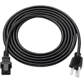 8.2ft 3 Prong Power Cord for Dell Monitor SE2425HM S2725HS S2425HS SE2725HM S2725QC S2725QS S2725DS S3225QS S3425DW AC C13 Cable in Kuwait
