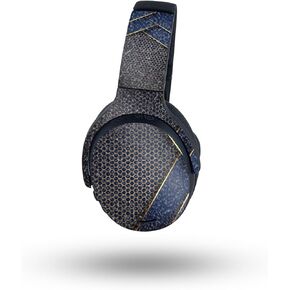 غلاف MightySkins اللامع اللامع المتوافق مع Skullcandy Crusher ANC 2 - Modern Hex | لمسة نهائية لامعة واقية ومتينة شديدة اللمعان | سهل التطبيق والإزالة وتغيير النمط in Kuwait
