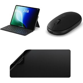 Satechi OntheGo Keyboard & Mouse & Desk Mat, Bluetooth, USB-C Rechargeable, Wireless - Black in Kuwait