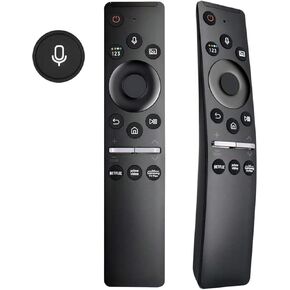 PerFascin 2IN1 BN59-01330A BN59-01329A Replacement Voice Remote Control fit for Samsung QLED 8K UHD TV UN55TU850DFXZA UN55TU8200FXZA UN65TU8200 UN85TU8000FXZA QN75Q80TAFXZA QN43Q60T QN43Q6DT in Kuwait